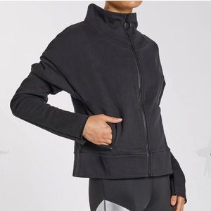 SECNDNTURE mock neck full zipper long sleeves black sweater women plus size 2X